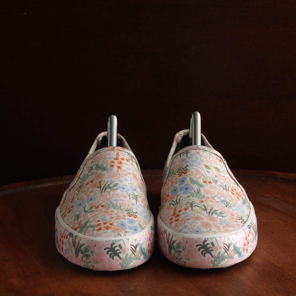 Keds x Rifle Paper Co. Sneakers WMS SZ 7 Double Decker Meadow Floral Casual Shoe - Picture 2 of 11